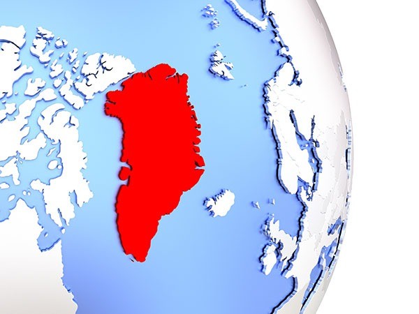 Map of Greenland