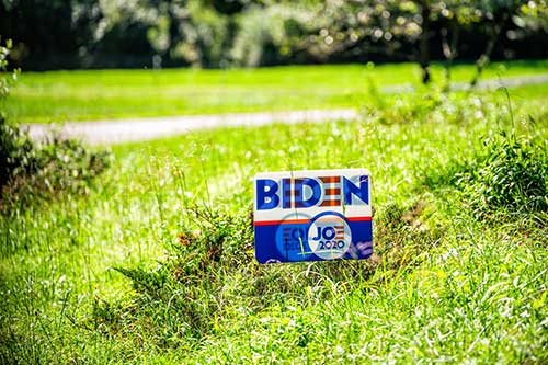 Biden sign