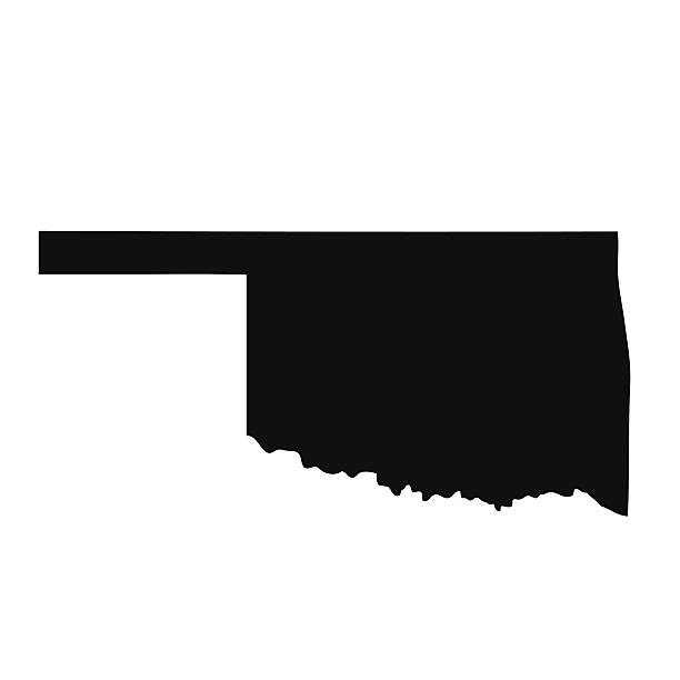 map of the U.S. state of Oklahoma