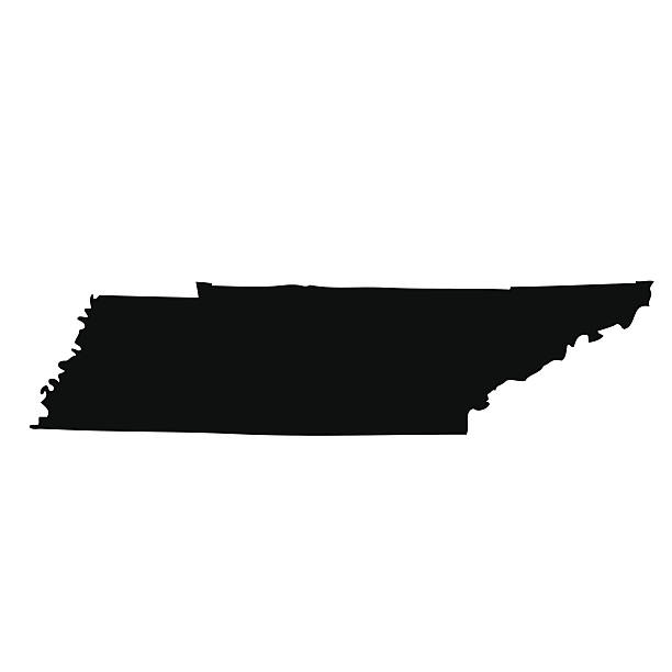 map of the U.S. state of Tennessee