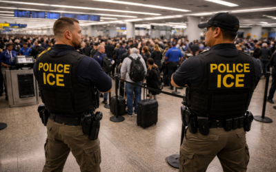Trump’s Answer to the Airport Crisis He Created: Send in ICE