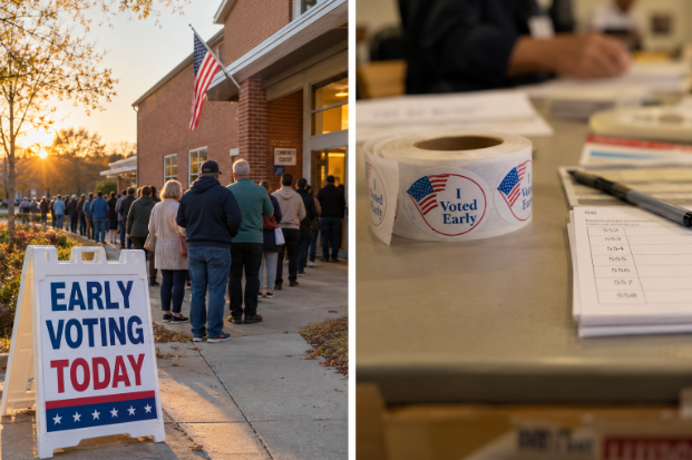 Harris County Just Broke Its Early Vote Record. It Had Company.