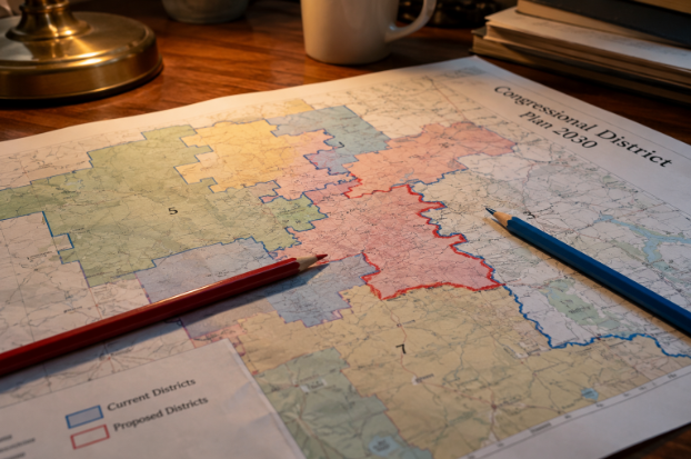A Third of the House Map Was Redrawn for This Election. It Moved 1.4 Points.